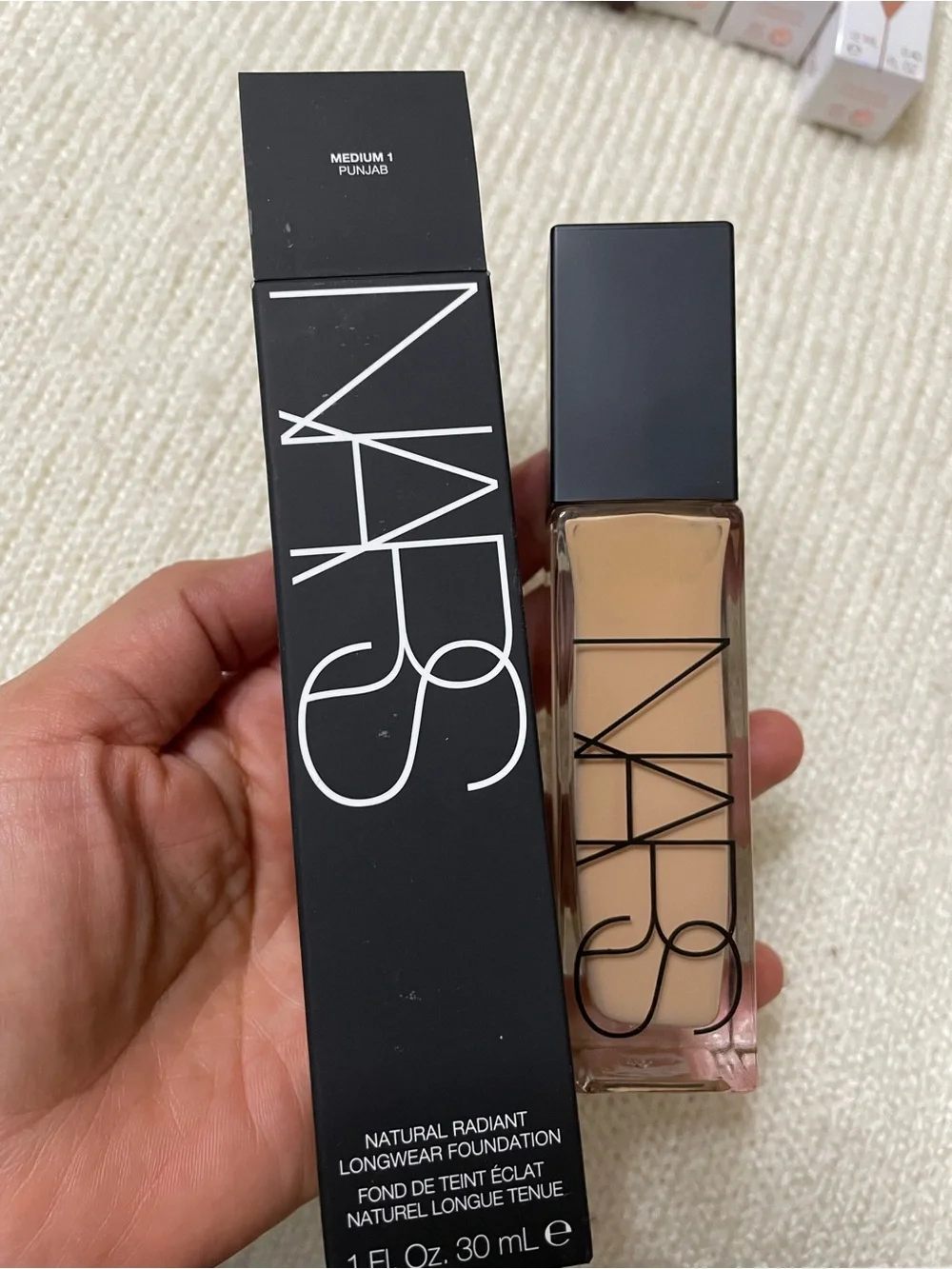 NARS Foundation - Warm Beige/Tan Bottle